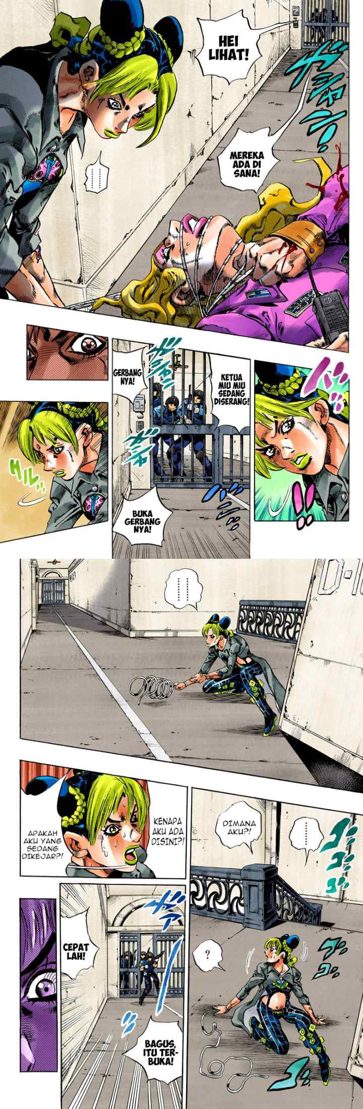 JoJo no Kimyou na Bouken - Stone Ocean chapter 101 halaman 5