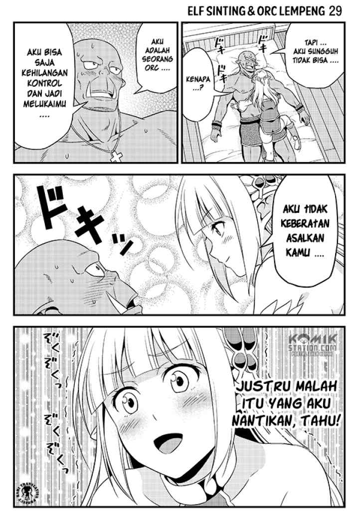 Hentai Elf to Majime Orc chapter 4 halaman 6