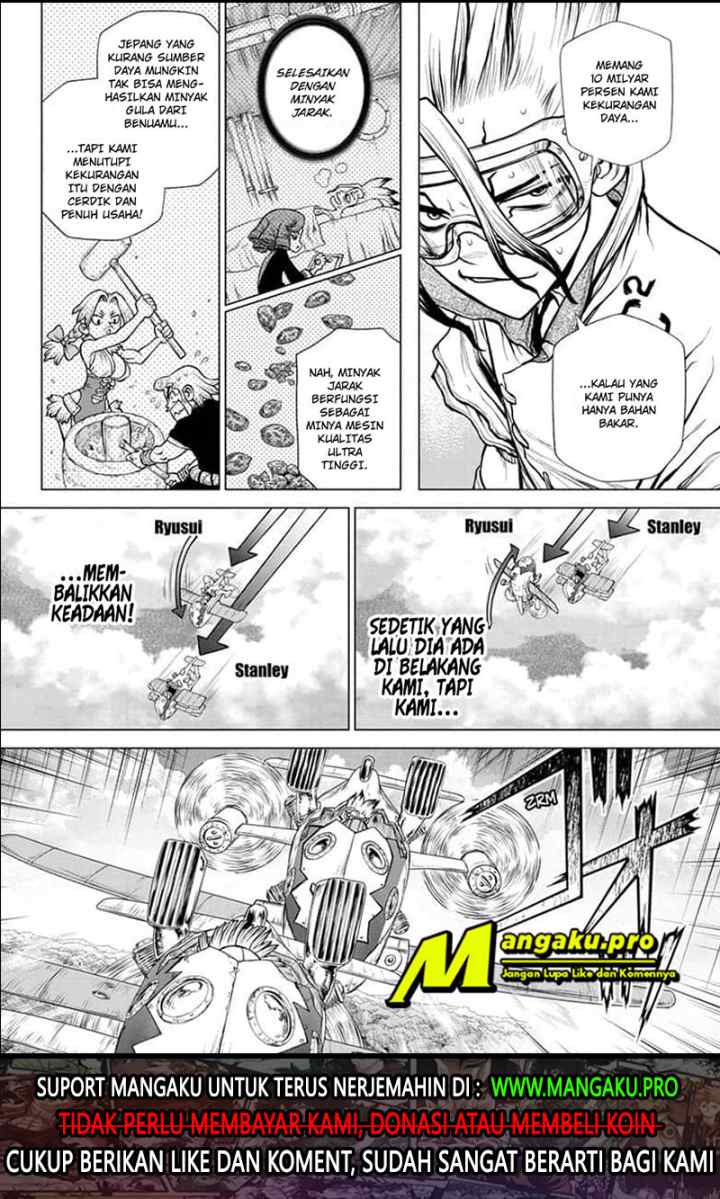 Dr. Stone chapter 164 halaman 17