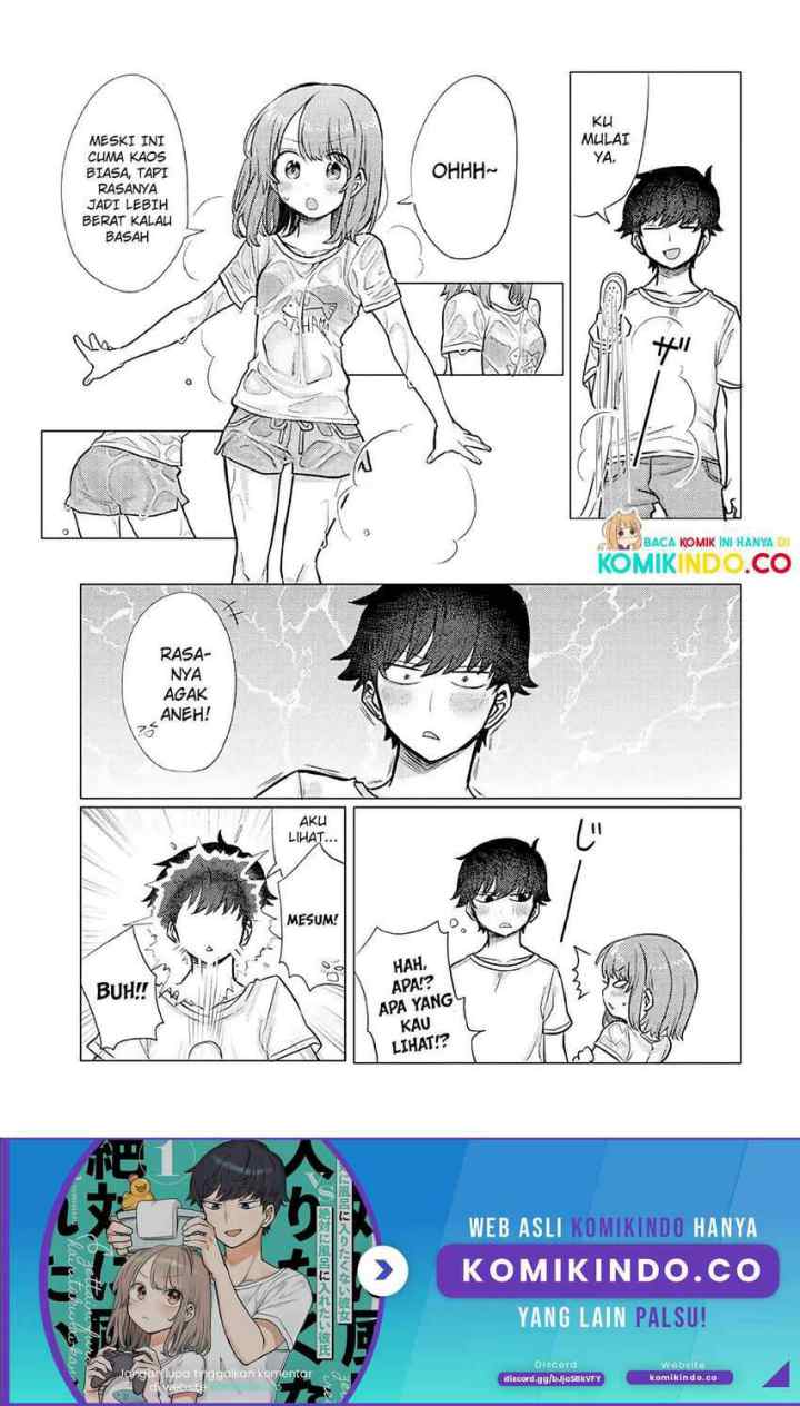 Girlfriend Who Absolutely Doesn't Want to Take a Bath VS Boyfriend Who Absolutely Wants Her to Take a Bath chapter 28 halaman 4
