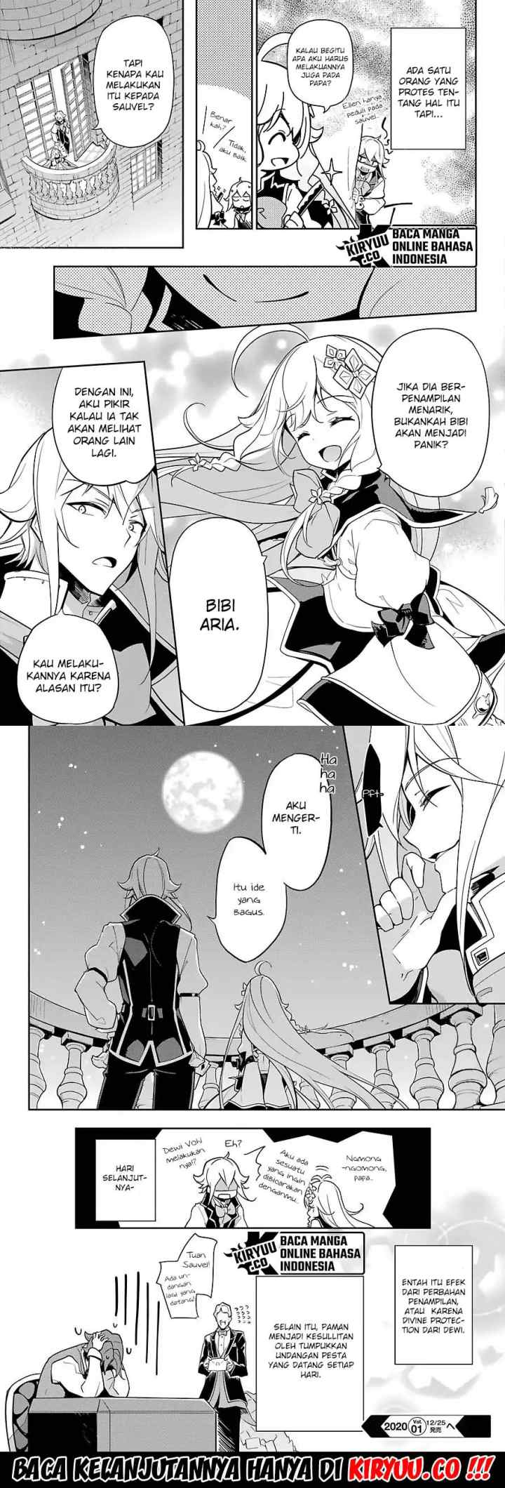 Chichi wa Eiyuu Haha wa Seirei Musume no Watashi wa Tenseisha chapter 15 halaman 16