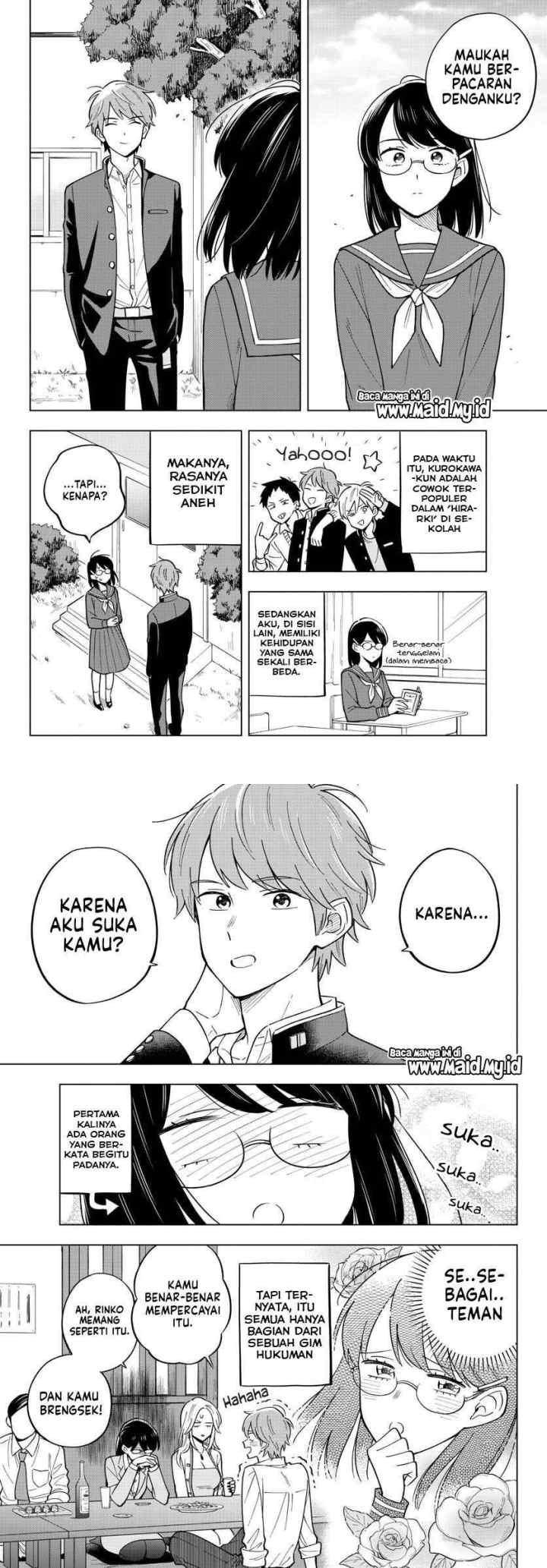 Sensei wa Koi wo Oshierarenai chapter 27 halaman 8