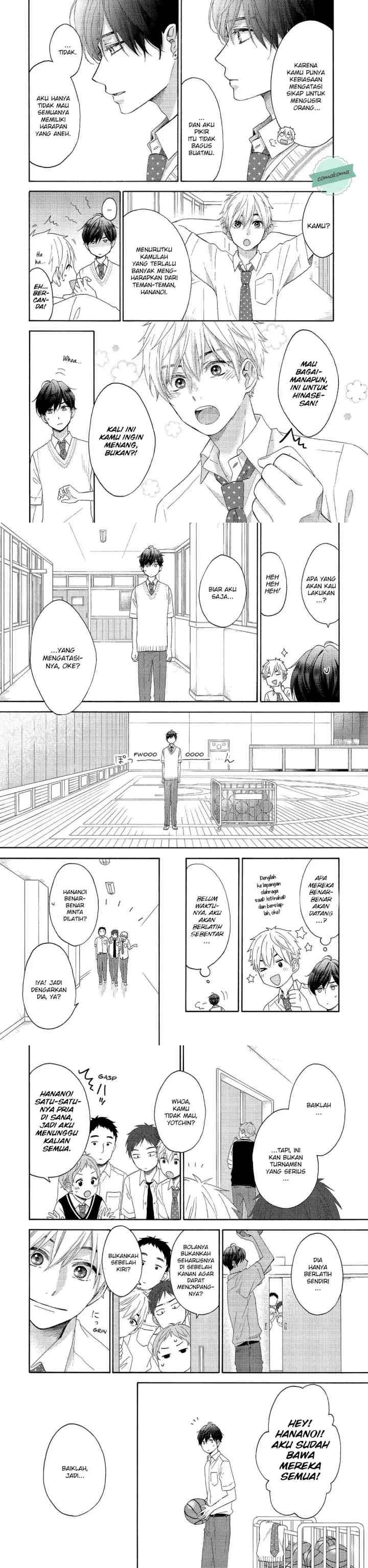 Hananoi-kun to Koi no Yamai chapter 23 halaman 4