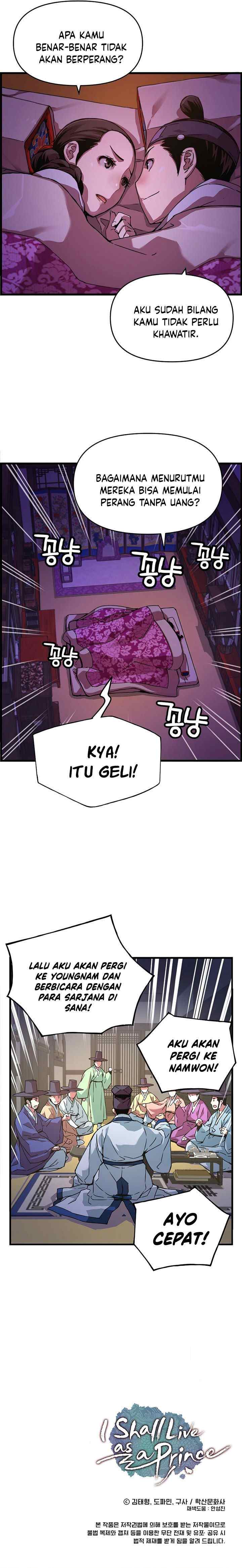 I Shall Live As a Prince chapter 50 halaman 14