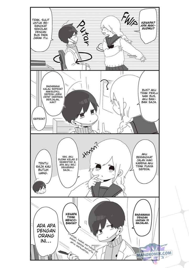Homura-sensei wa Tabun Motenai chapter 41 halaman 4