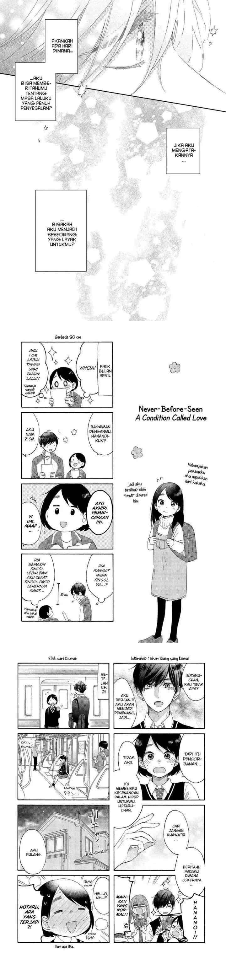 Hananoi-kun to Koi no Yamai chapter 21 halaman 16