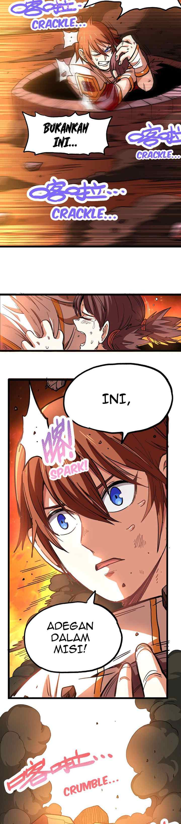 The Unrivaled Delinquent Combat King Is Actually A Healer In The Game World? chapter 1.3 halaman 12