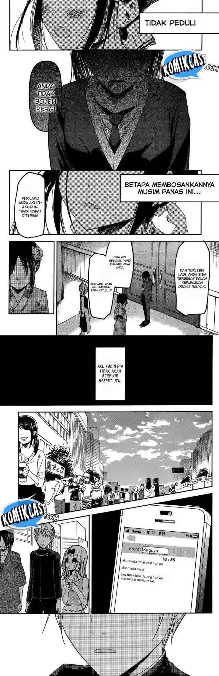 Kaguya-sama wa Kokurasetai: Tensai-tachi no Renai Zunousen chapter 44 halaman 7