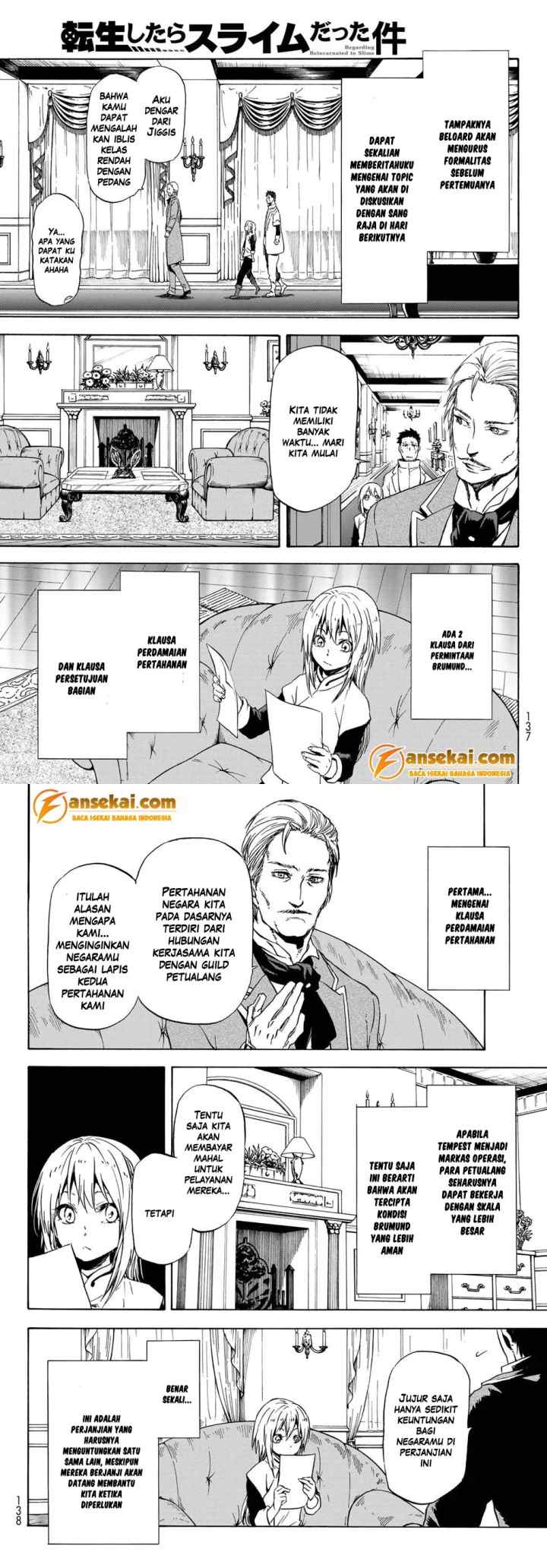 Tensei Shitara Slime Datta Ken chapter 45 halaman 4