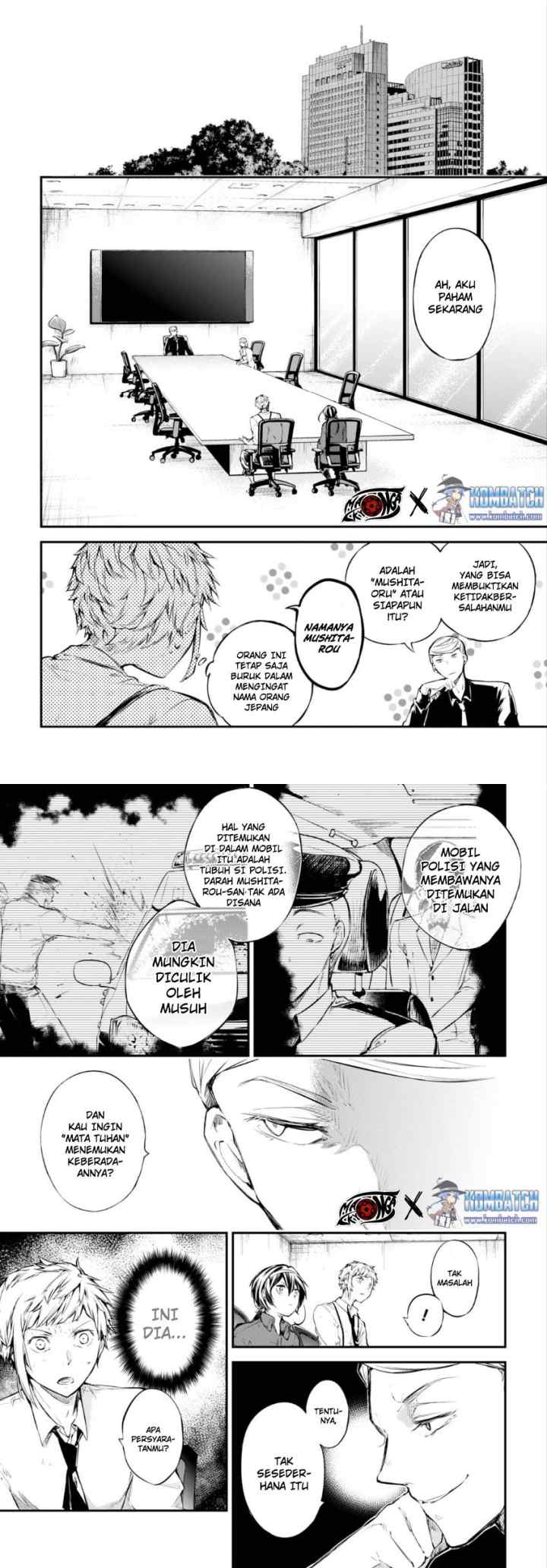 Bungou Stray Dogs chapter 63 halaman 9