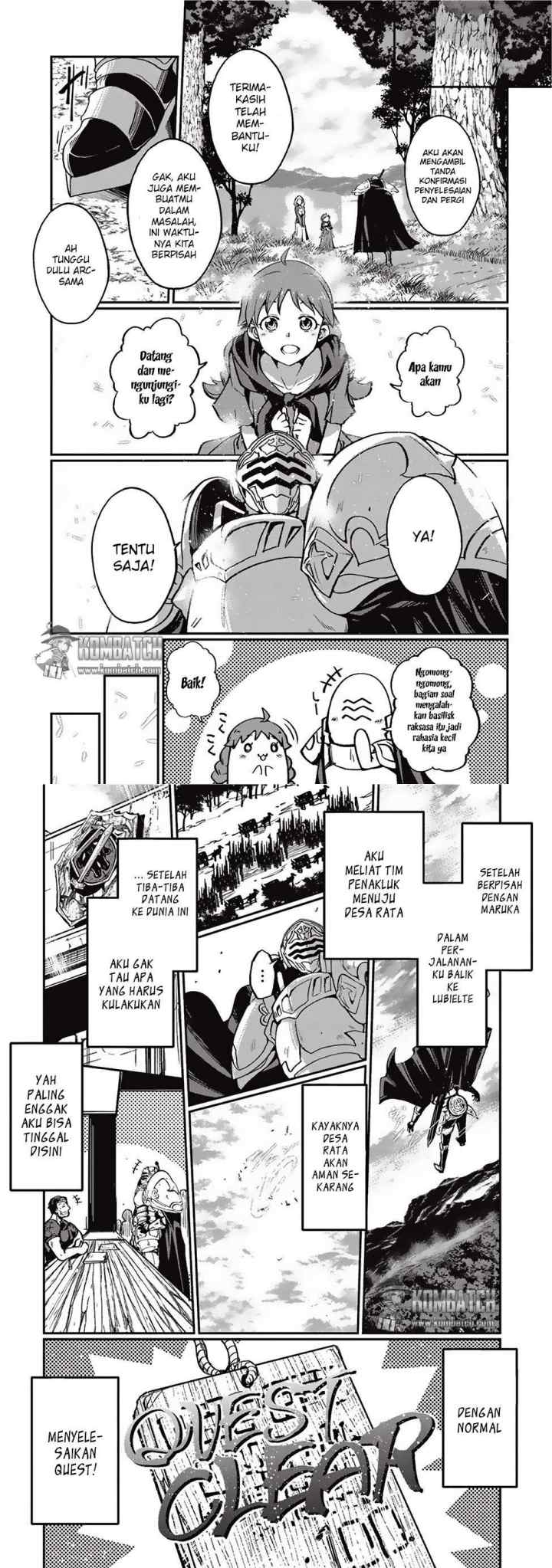 Gaikotsu Kishi-sama, Tadaima Isekai e Odekakechuu chapter 3 halaman 10