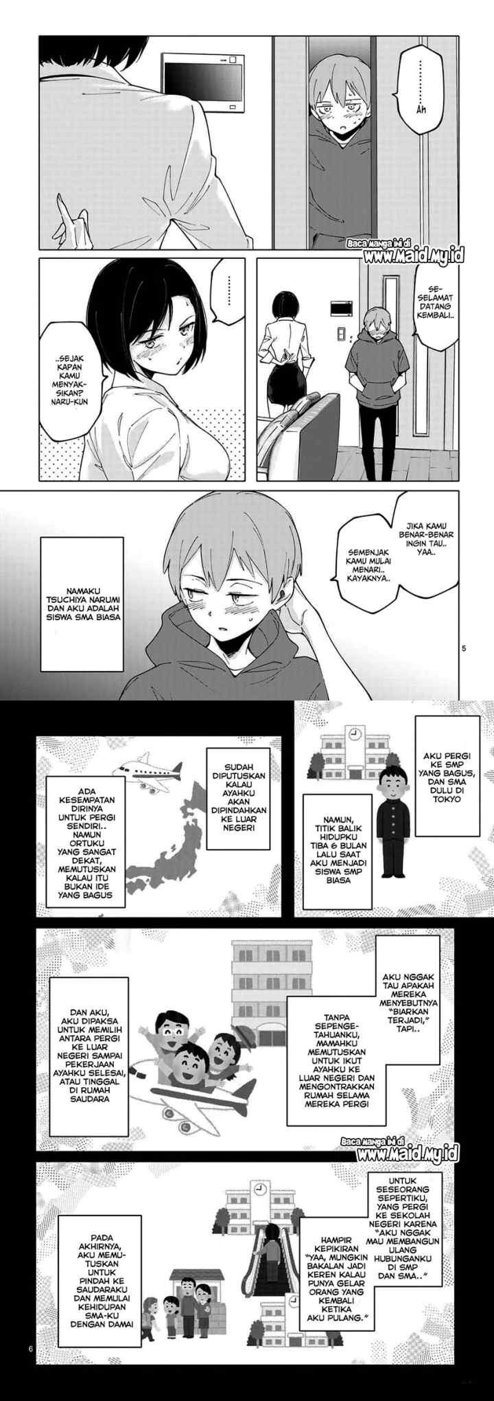 Chiaraijima Kanako wa naze ○○ suru no ka? chapter 1 halaman 5
