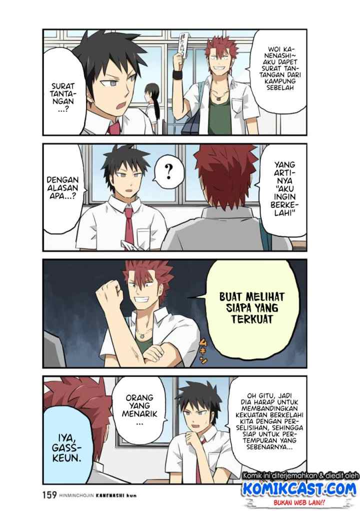 Hinmin Choujin Kanenashi-kun chapter 13 halaman 7