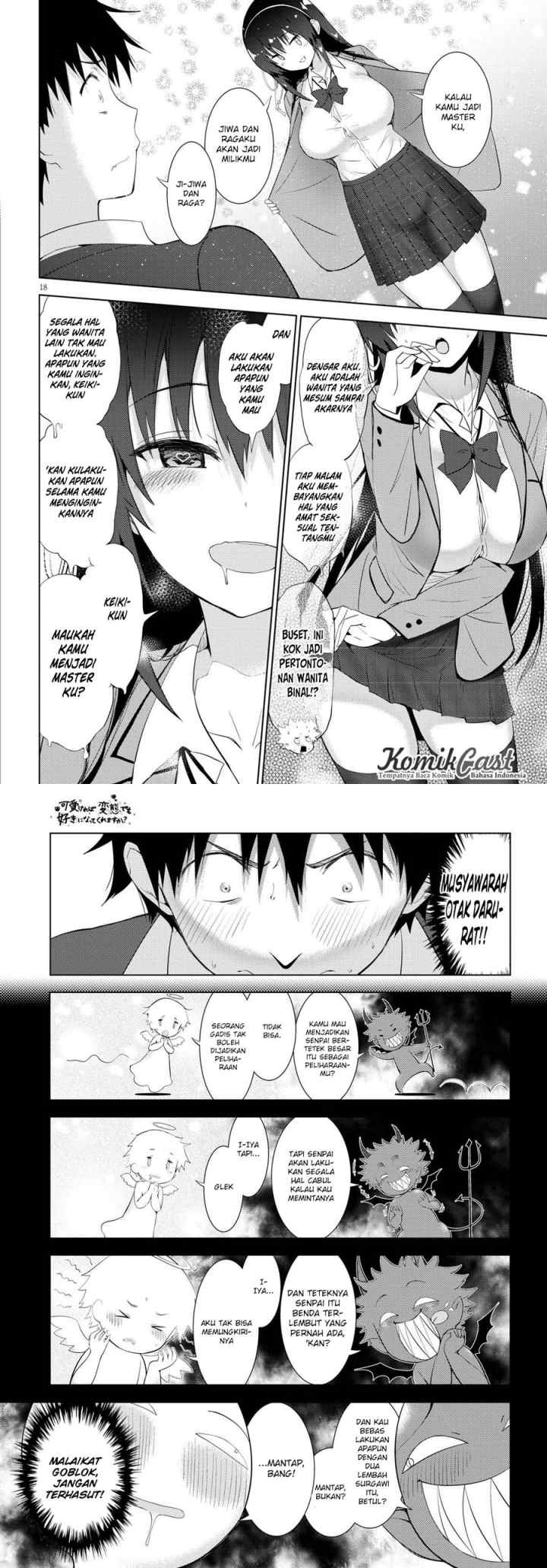Kawaiikereba Hentai demo Suki ni Natte Kuremasu ka? chapter 9 halaman 10