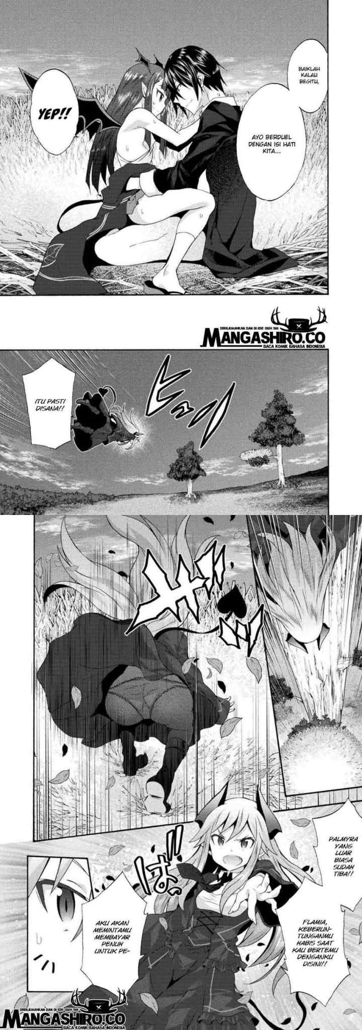 Himekishi ga Classmate! The Comic chapter 27 halaman 8