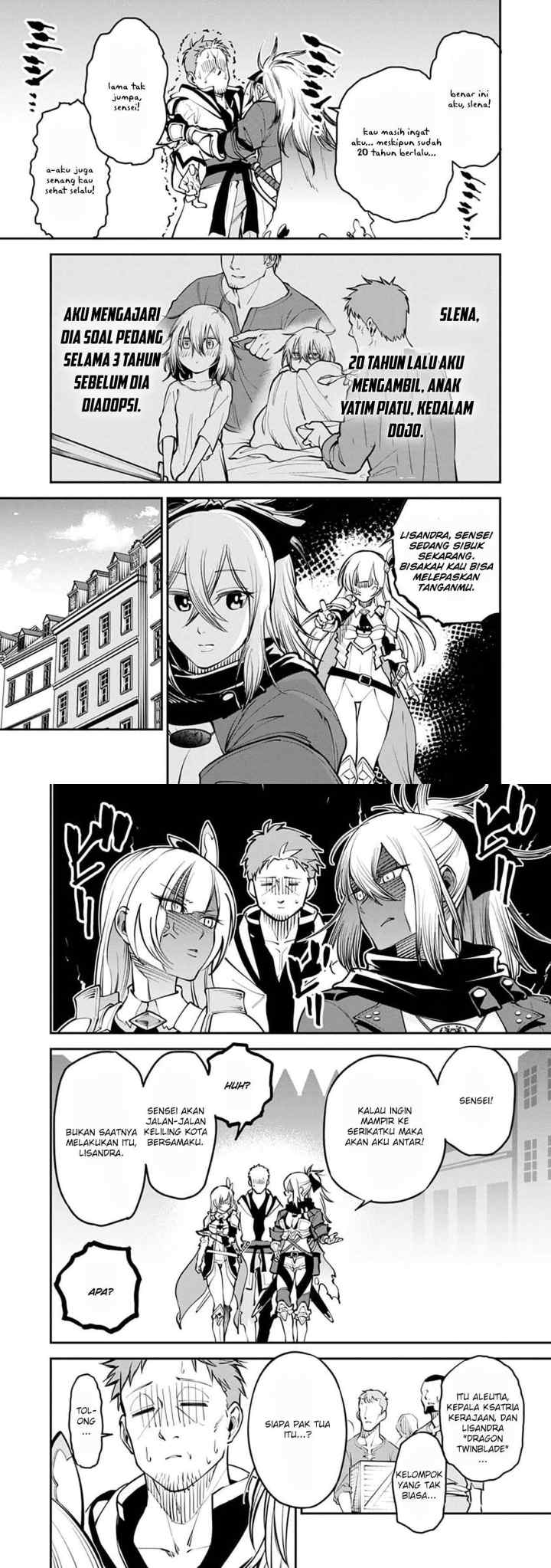 Katainaka no Ossan, Kensei ni Naru ~tada no inaka no kenjutsu shihan datta no ni, taisei shita deshi-tachi ga ore wo hottekurenai ken~ chapter 1 halaman 15