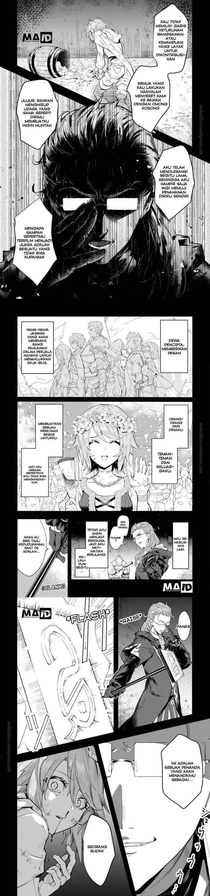 Omae Gotoki ga Maou ni Kateru to Omou na to Yuusha Party wo Tsuihou Sareta node Outo de Kimama ni Kurashitai chapter 1 halaman 7