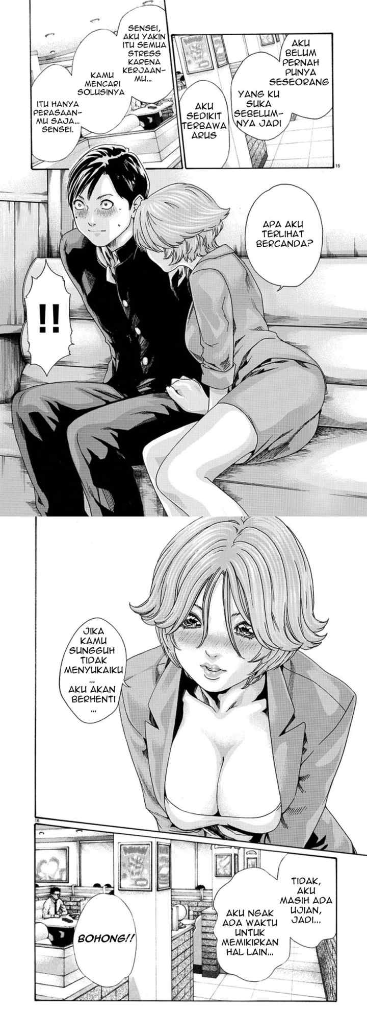 Hajimete no Sense chapter 7 halaman 8