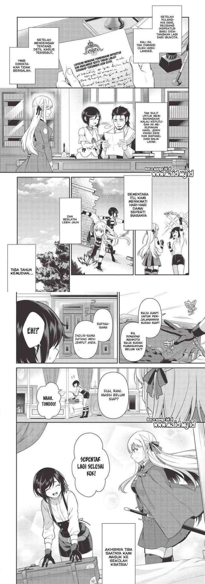 Eiyuu-ou, bu o Kiwameru tame tensei su - Soshite, Sekai Saikyou no Minarai Kishi ♀~ chapter 11 halaman 6