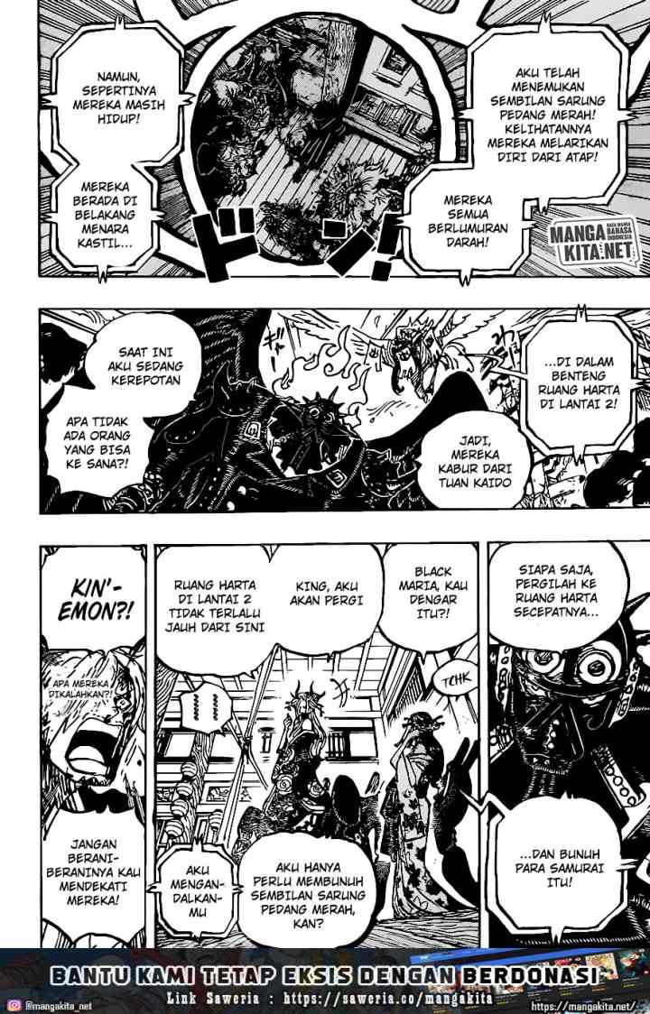 One Piece chapter 1004 halaman 16