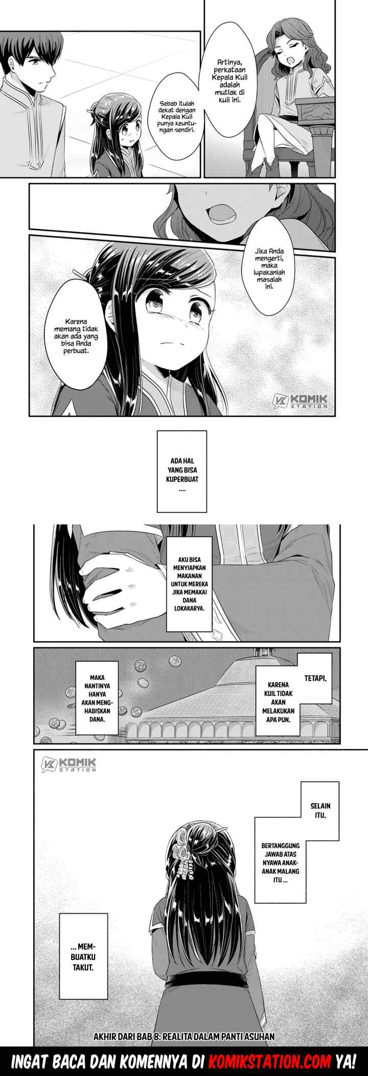 Honzuki no Gekokujou: Part 2 chapter 8 halaman 16