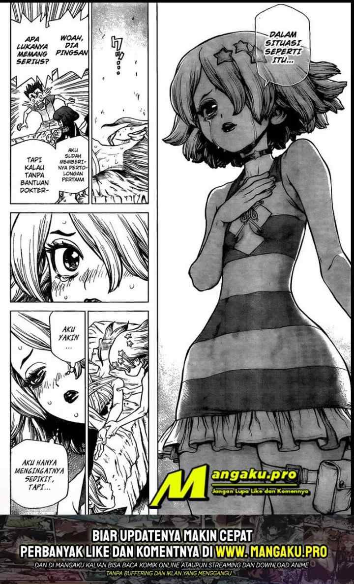 Dr. Stone chapter 160 halaman 10