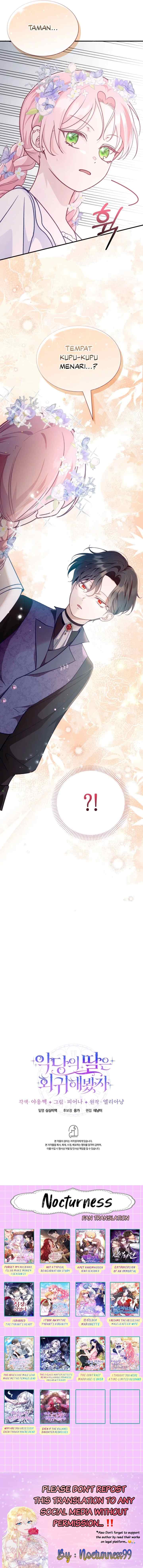 Even If The Villain's Daughter Regresses chapter 22 halaman 18