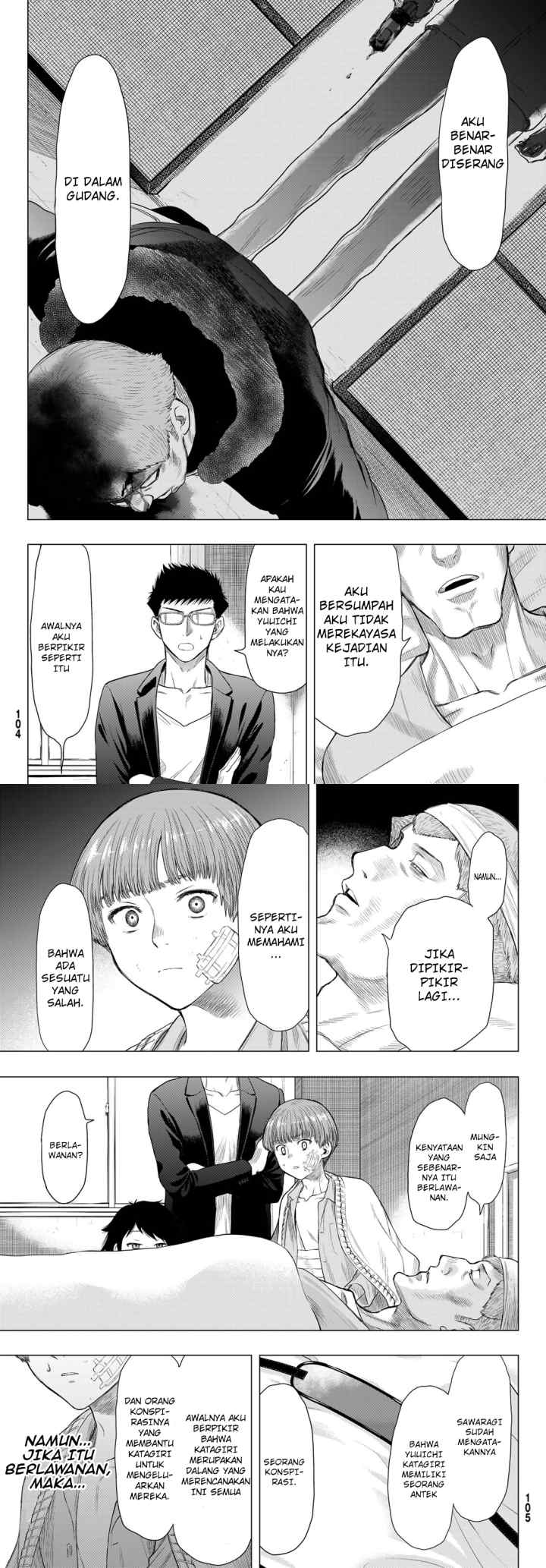 Tomodachi Game chapter 101 halaman 15