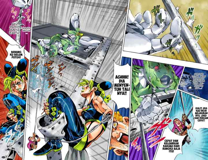 JoJo no Kimyou na Bouken - Stone Ocean chapter 142 halaman 17