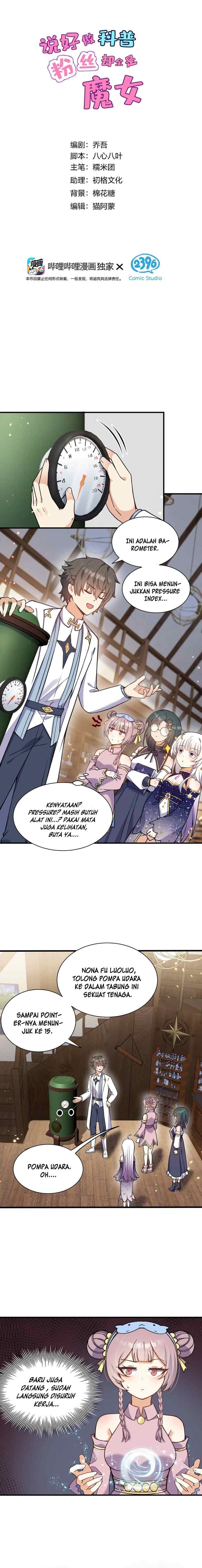 I Said l'd Do Science Popularization, But All My Fans Are Witches? chapter 7 halaman 11