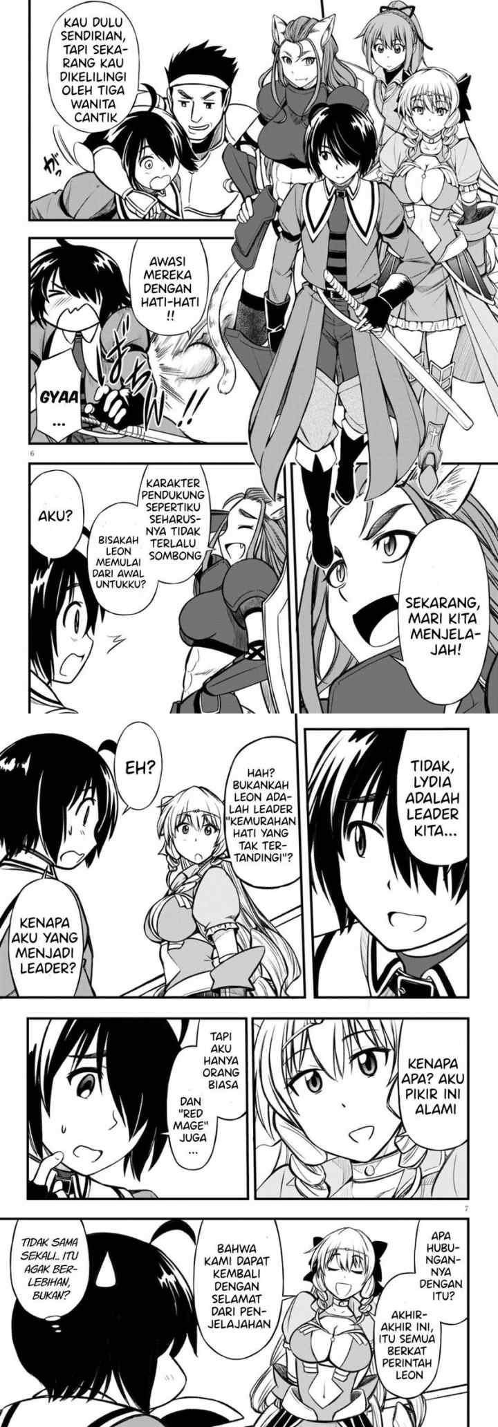 Hazure Akamadoushi ha Kenjyatime ni Musou suru chapter 15 halaman 4