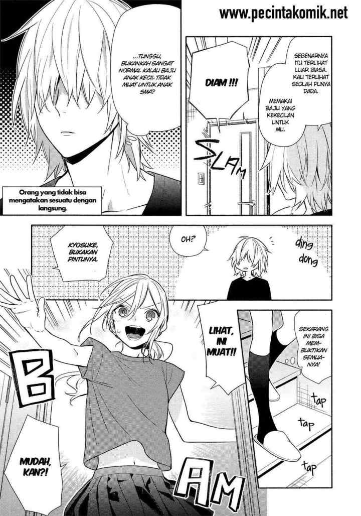Horimiya chapter 98 halaman 8