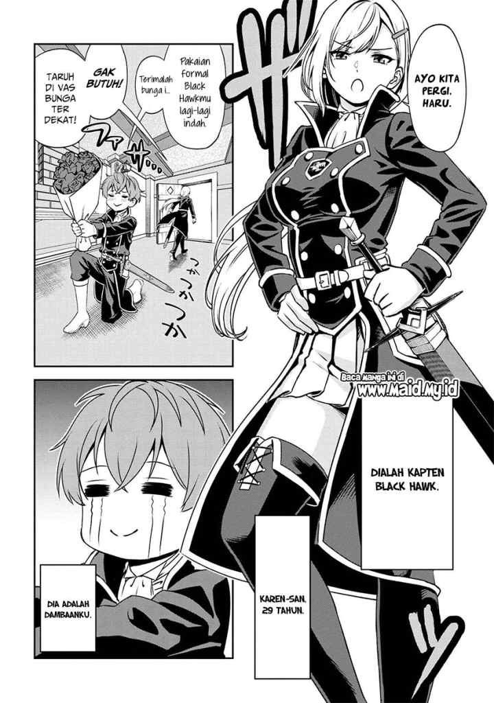 Toshiue Elite Onna Kishi Ga Boku No Mae De Dake Kawaii chapter 6.1 halaman 9