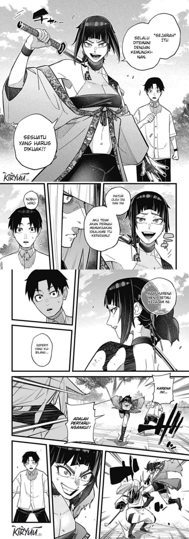 Nobunaga Multiverse chapter 1.2 halaman 8