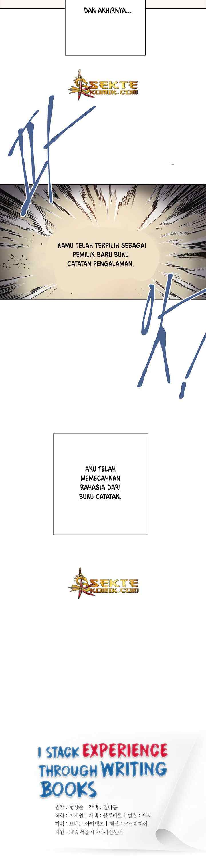 I Stack Experience Through Writing Books chapter 1 halaman 5