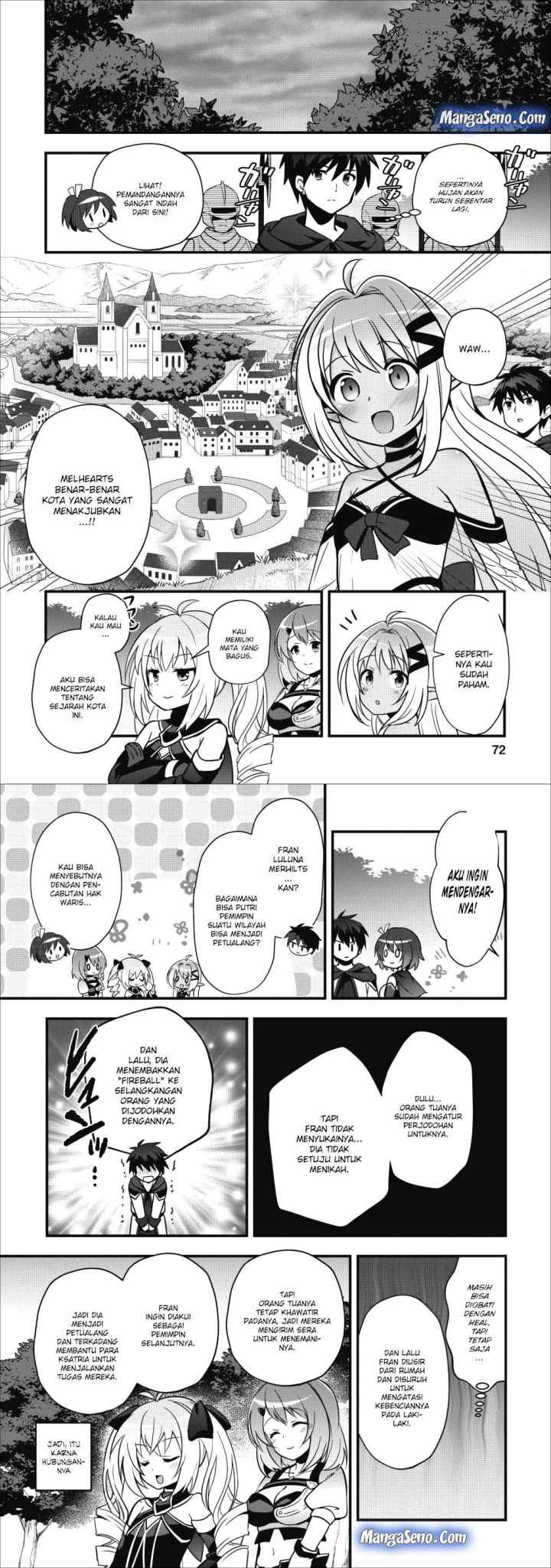 Isekai no Meikyuu Toshi de Chiyu Mahoutsukai Yattemasu chapter 8 halaman 6
