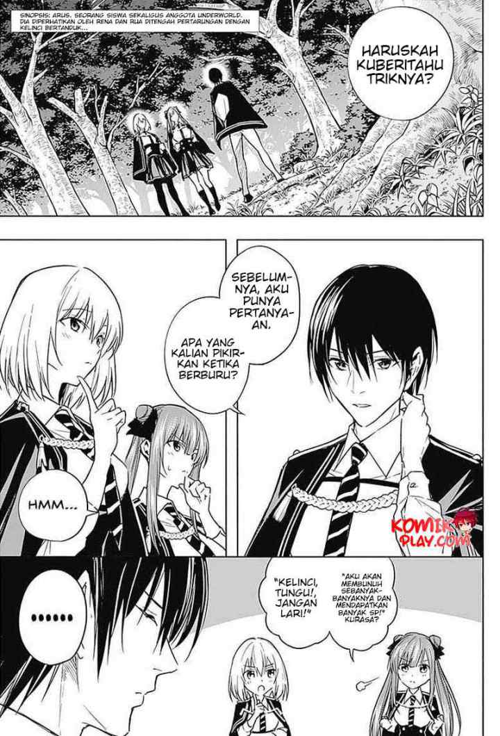 Ouritsu Mahou Gakuen no Saika Sei: Slum Agari no Saikyou Mahoushi, Kizoku darake no Gakuen de Musou suru chapter 38 halaman 5