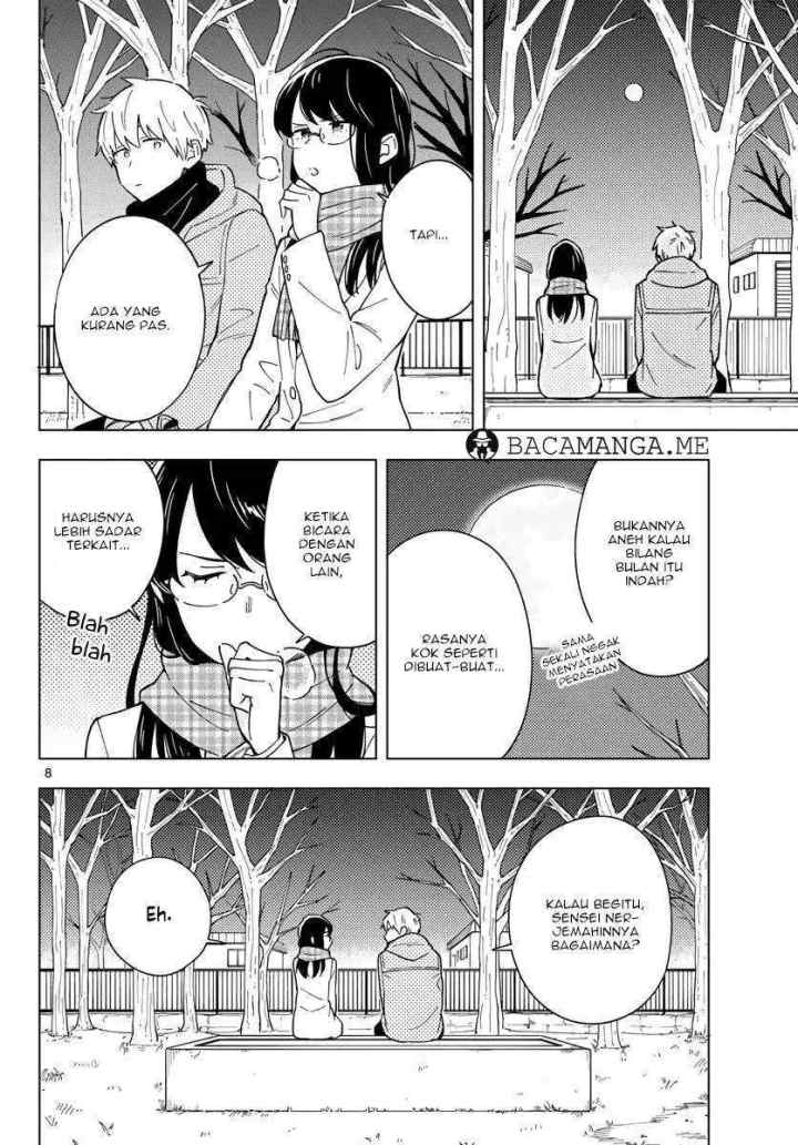 Sensei wa Koi wo Oshierarenai chapter 7 halaman 8
