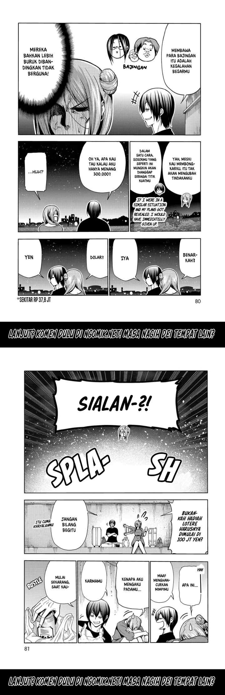 Grand Blue chapter 69.2 halaman 8