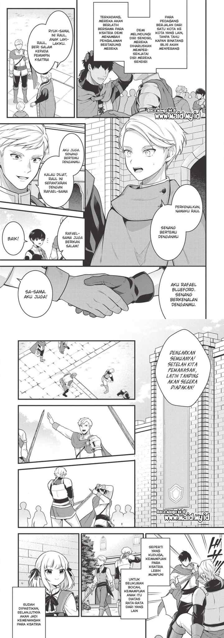 Eiyuu-ou, bu o Kiwameru tame tensei su - Soshite, Sekai Saikyou no Minarai Kishi ♀~ chapter 2 halaman 8