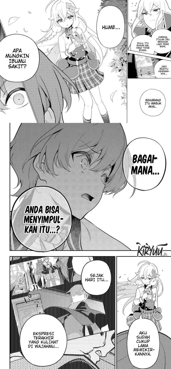 Chichi wa Eiyuu Haha wa Seirei Musume no Watashi wa Tenseisha chapter 49 halaman 12