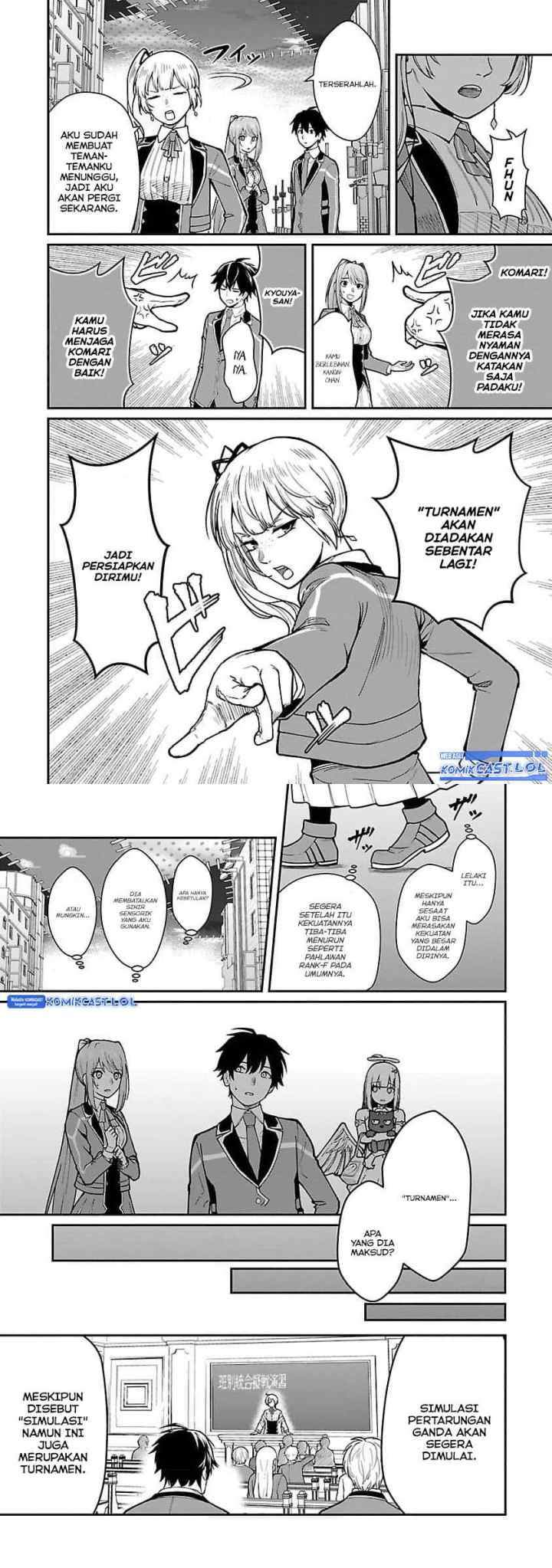 Saikyou no Maou ni Kitaerareta Yuusha Isekai Kikanshatati no Gakuen de Musou Suru chapter 20 halaman 9