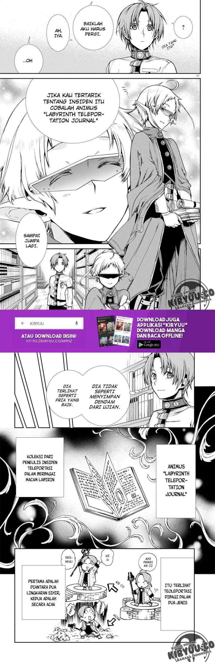 Mushoku Tensei: Isekai Ittara Honki Dasu chapter 55 halaman 15