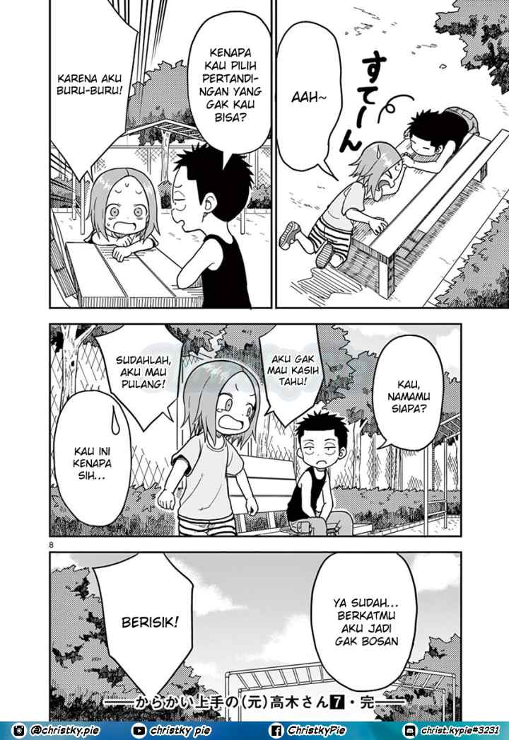 Karakai Jouzu no (Moto) Takagi-san chapter 93 halaman 8