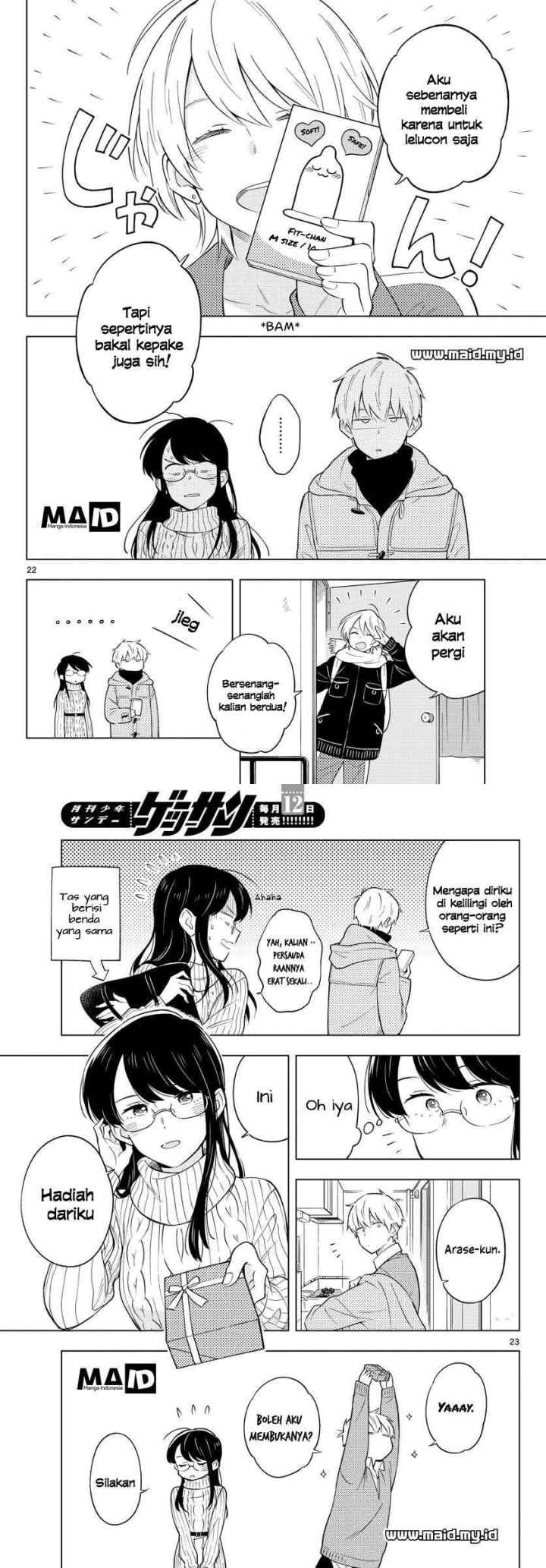Sensei wa Koi wo Oshierarenai chapter 11 halaman 13