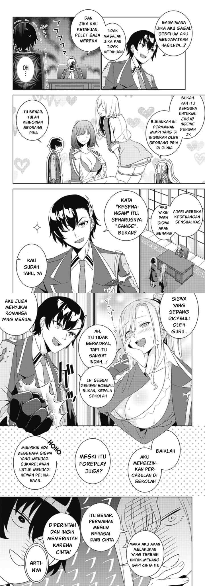 Matei Kyoushi to Juuzoku Shoujo no Haitoku Keiyaku chapter 3.1 halaman 7