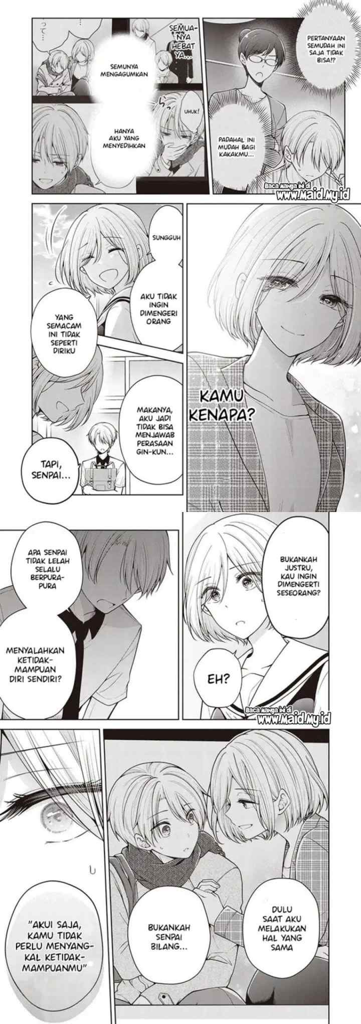 Osananajimi(♂) wo Onnanoko ni Shiteshimatta Hanashi chapter 75 halaman 5