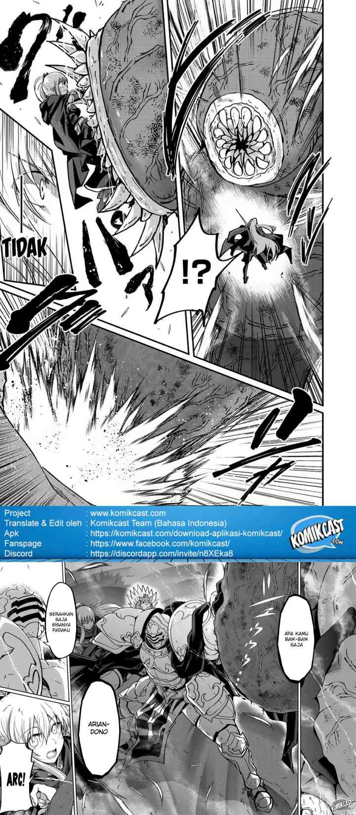 Gaikotsu Kishi-sama, Tadaima Isekai e Odekakechuu chapter 16 halaman 8