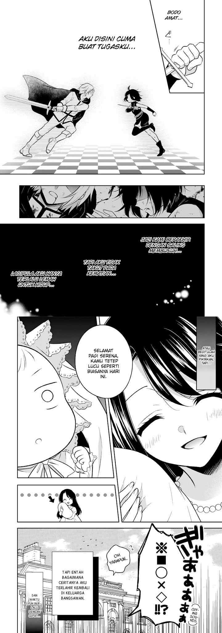 Moto Ansatsusha, Tensei shita Kizoku no Reijou ni narimashita chapter 1 halaman 5