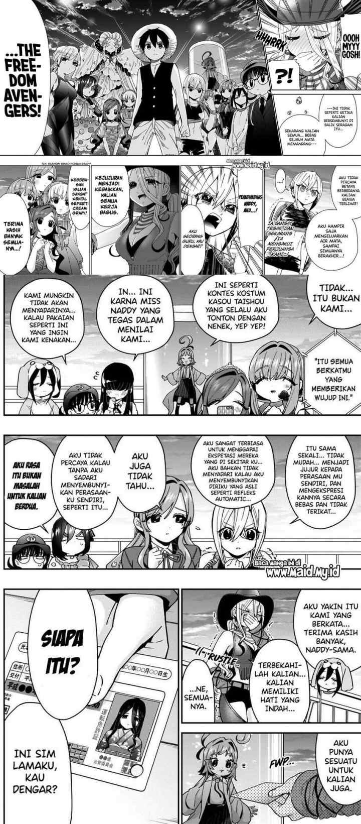 Kimi no Koto ga Dai Dai Dai Dai Daisuki na 100-ri no Kanojo chapter 58 halaman 9